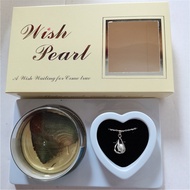 【September】 Wish หอยมุก DIY ไข่มุกเลี้ยงน้ำจืดล็อคเก็ตแบบติดกับบทบาทให้เกิดใหม่ความคิดแปลกๆชุดของขวั