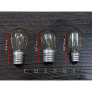 New light bulbs used in refrigerators and microwaves E12,E14,E17 15W