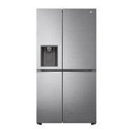 LG ตู้เย็น SIDE BY SIDE  GC-L257SFZW.APYPLM 22.4 คิว สีเงิน อินเวอร์เตอร์