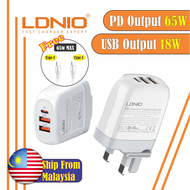 LDNIO Notebook Super Fast Charger A3511Q PD Output 65W QC USB 18W Super Fast Charge A3511 A 3511Q Su