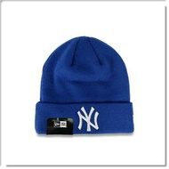 【ANGEL NEW ERA】NEW ERA MLB NY 紐約 洋基 隊徽 寶藍色 毛帽 秋冬 限量 穿搭 潮流 嘻哈