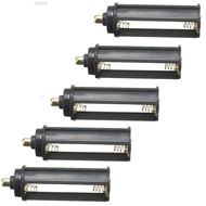 Galoa 3/5pcs Plastic 3xAAA Battery Holder Box Case Cylinder Type for 18650 Flashlight