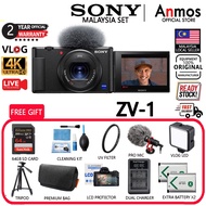 Sony ZV-1 & ZV1 Digital Camera Vlogging Camera | Sony Malaysia 2 YEARS Warranty + FREE GIFT