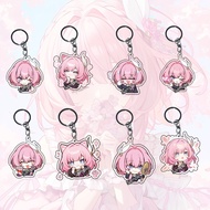 GANTUNGAN Honkai Star Rail Cyrene Keychain - Sunday - HSR Games Keychain - Keychain - Souvenir - Pun