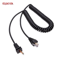 [Bilibili1] Professional 8 Pin Handheld Radio Mic Cable Radio Speaker Wire Microphone Cord for MH-67