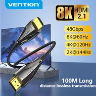 Vention 8K HDMI 2.1 Cable 120Hz 48Gbps Fiber Optic HDMI Cable Ultra High Speed HDR eARC for HD Samsu