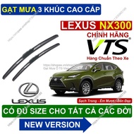 Lexus NX300- bag 3-Segment Windshield Wiper for Lexus NX300 Models