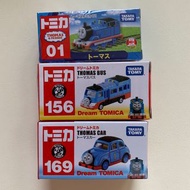 Tomica 全新日版 各$45 Thomas car bus train 01 156 169 火車