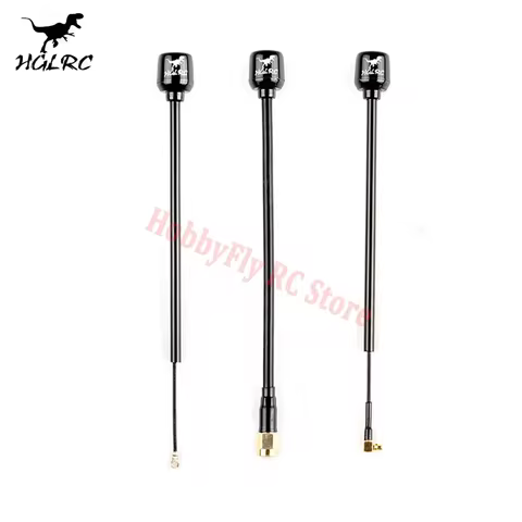 HGLRC Mini Long Range Hammer Antenna Mini RHCP LHCP Spin SMA MMCX Angle 5.8G 2.5dBi 135mm For RC FPV