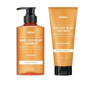 Kundal Barley Yeast Hair Loss Relief Citrus Pomelo Shampoo 500ml & Treatment 200ml (2026)