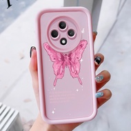 Case For OPPO Reno 12F 4G 12F 5G F27 5G Butterfly Silicone Shockproof Phone