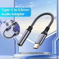 Twitch 13CM Type-C to 3.5mm Audio Adapter Cable lOS to 3.5MM Headphone Converter Wire