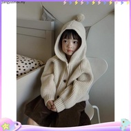 Boy Girl Hooded Sweater, Knitted Cardigan Baby Girl Clothes, Children's Cardigan Clothes, Baby Gi rl