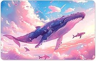 Peacoblue Sticker for Bank Cards, Dreamy Whale, Credit Debit Cards, Individual Case Protection, 4 St