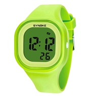 Women's Digital Jelly Silicone Material SYNOKE Brand Waterproof Watch Sports Multifunction Al Watches Ladies wcep50 Shop