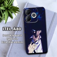 CC13/ Flexible rubber softcase for ITEL A80/anime character Motif/ITEL A80 case/ITEL A80 case/ITEL A