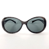 【日本直送 二手美品】香奈兒 CHANEL 太陽眼鏡 5165-B-A COCO 標誌 合成樹脂 黑色 附原廠盒