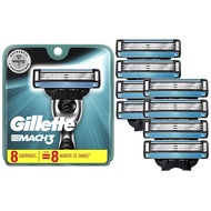 Gillette Cleaning Tools Mach3 Razor Refills for Men 8 Razor Blade Refills