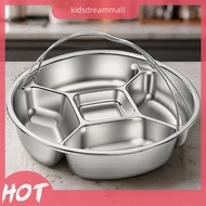[KidsDreamMall.my] Divided Serving Tray with Handles for Dinner Lunch Cafeteria Kids Adults