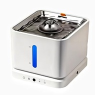 Cordless Cat Water Fountain 3L Stainless Steel Tray Cat Fountains for Drinking Pet Water Fountains I