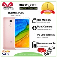 Xiaomi Redmi 5 Plus - RAM 4GB / ROM 64GB - Garansi 1 Tahun