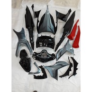 BIG SALE HONDA SCOOTER  AIR BLADE 125 BODY COVER SET GREY+BK OE