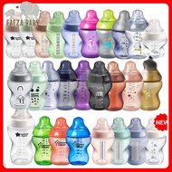 Tommee Tippee Closer to Nature Baby Feeding Bottle 5oz 9oz 11oz 150ml 260ml 340ml Botol Susu (Single