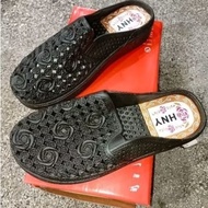 Women's Waterproof Rubber Shoes Baotou Shoes Half Shoes