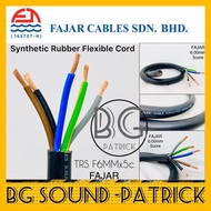 [1 METER ] Fajar Cable 6mm X 5C Synthetic Rubber Flexible  Core Cables | 5core Cable | 3phrase Cable