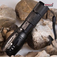 ROWAN1 Waterproof Torch Practical Outdoor Camping 500 Lumen LED