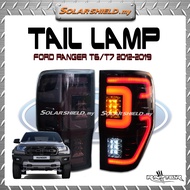 Ford Ranger T6/T7,Wildtrack 2012-2019 4x4 Running Led Tail Lamp Smoke 4x4 Lampu Belakang (V4)