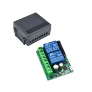 DC 12V 10A 2 Channel Relay Receiver RF Wireless Remote Control Switch 433MHz Universal Garage/Door/M