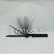 FATOOLS FG28M-06 - METRIC FEELER GAUGE RANGE 0.05-1.0MM BLADE 28 LG 6"