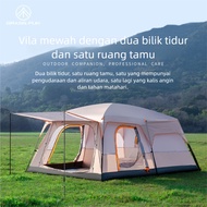 Camping Tent Outdoor 3-4 Person Two Rooms One Living Room 5-8 Person Two Rooms 10 Person Large Tent