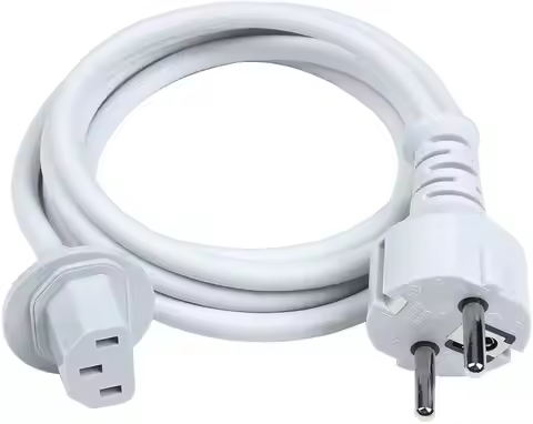 High quality NEW Europe Plug 1.8M Power cord cable for IMAC Computer Macbook EU plug charger adapter