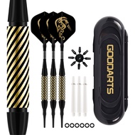 GOODARTS Soft 17g Dart Set Spiral Electronic Dart Needle with Protector