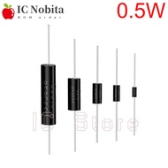 1PCS 0.5W EE High Precision Resistor 1R-10MR 1/2W 0.1% Non-Inductive Low TCR Metal Film Calibration 