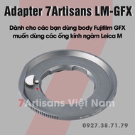 [CÓ SẴN] Ngàm chuyển Adapter cho Leica M qua Fujifilm GFX - Chính hãng 7Artisans - 7Artisans LM - GF
