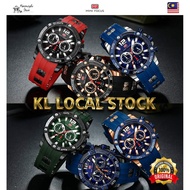 KL STOK MINI FOCUS Men Watch Luxury Sporty Fashion MultiColor Jam Tangan Lelaki 100% original