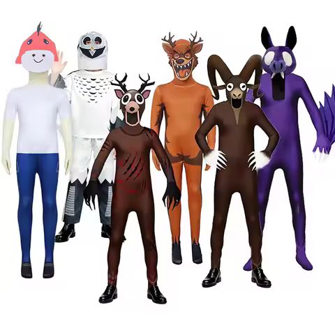 99 Nights In The Forest Dino Kids Halloween Costume Game Peripherals Forecast Monster Bat Deer Owl T