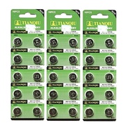 [SG] TIANQIU AG10 SR1130SW LR1130 Alkaline Button Battery (30 Pieces)
