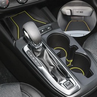 Auovo Anti-Dust Mats Compatible with Chevy Trax 2024 2025 Accessories Door Slot Mat 2025 Trax LS 1RS