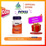 Now Foods High Potency Vitamin D-3 2000 IU 120 Softgels Vitamin D3