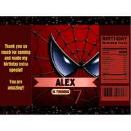 SPIDEY CHIP BAG SOLD PER PIECE BIRTHDAY SOUVENIR GIVEAWAY LOOTBAG