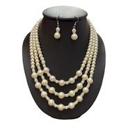 Fashion Jewele สร้อยมุก สีขาว สร้อยคอไข่มุก สร้อยมุกชุดไทย สร้อยไข่มุก สร้อยคอมุก
