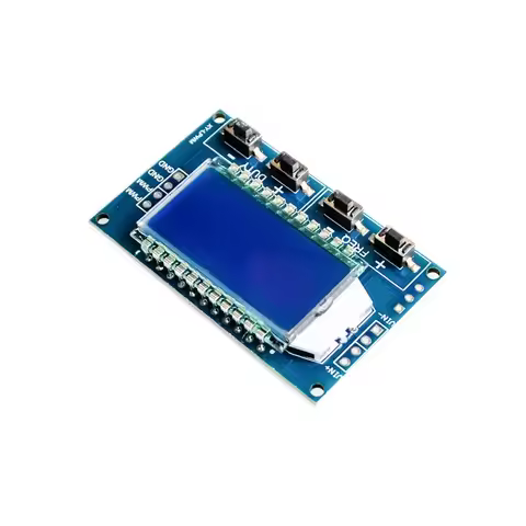1Hz-150Khz Signal Generator PWM Board Module Pulse Frequency Duty Cycle Adjustable Module LCD Displa