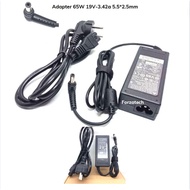 DELTA Brand: InputDELTA: 100-240V~50-60Hz (65 watt) Output: 19V 3.42A Dc connector size: 5.5*2.5mm M