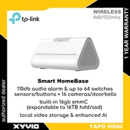 TP-LINK Tapo H500 built-in 16GB eMMC Smart HomeBase for Tapo camera & smart devices