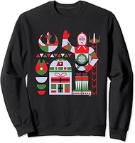 R2-D2 and C-3PO Nordic Print Christmas Holiday Sweatshirt