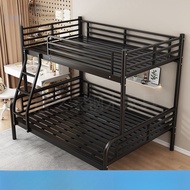 Small Apartment Iron Bed Bunk Bed Iron Frame Bed Bunk Bed Two-story Bed Apartment Bed